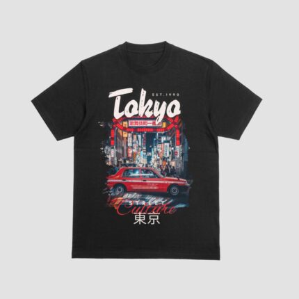 Tokyo – Street Culture Black Unisex T-Shirt