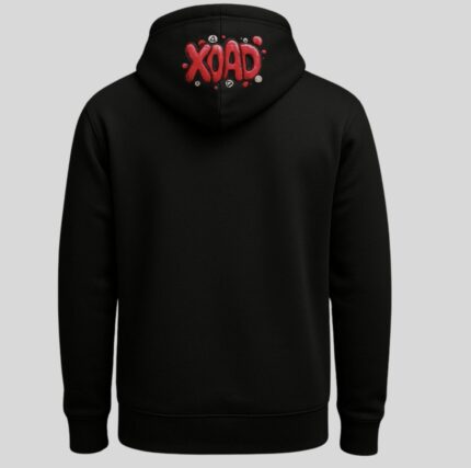 XOAD Signature Black Hoodie – Bold Style Meets Comfort