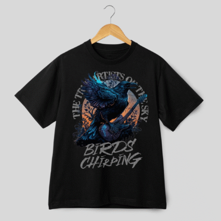 “Birds Chirping – The True Artists of the Sky” Graphic Tee